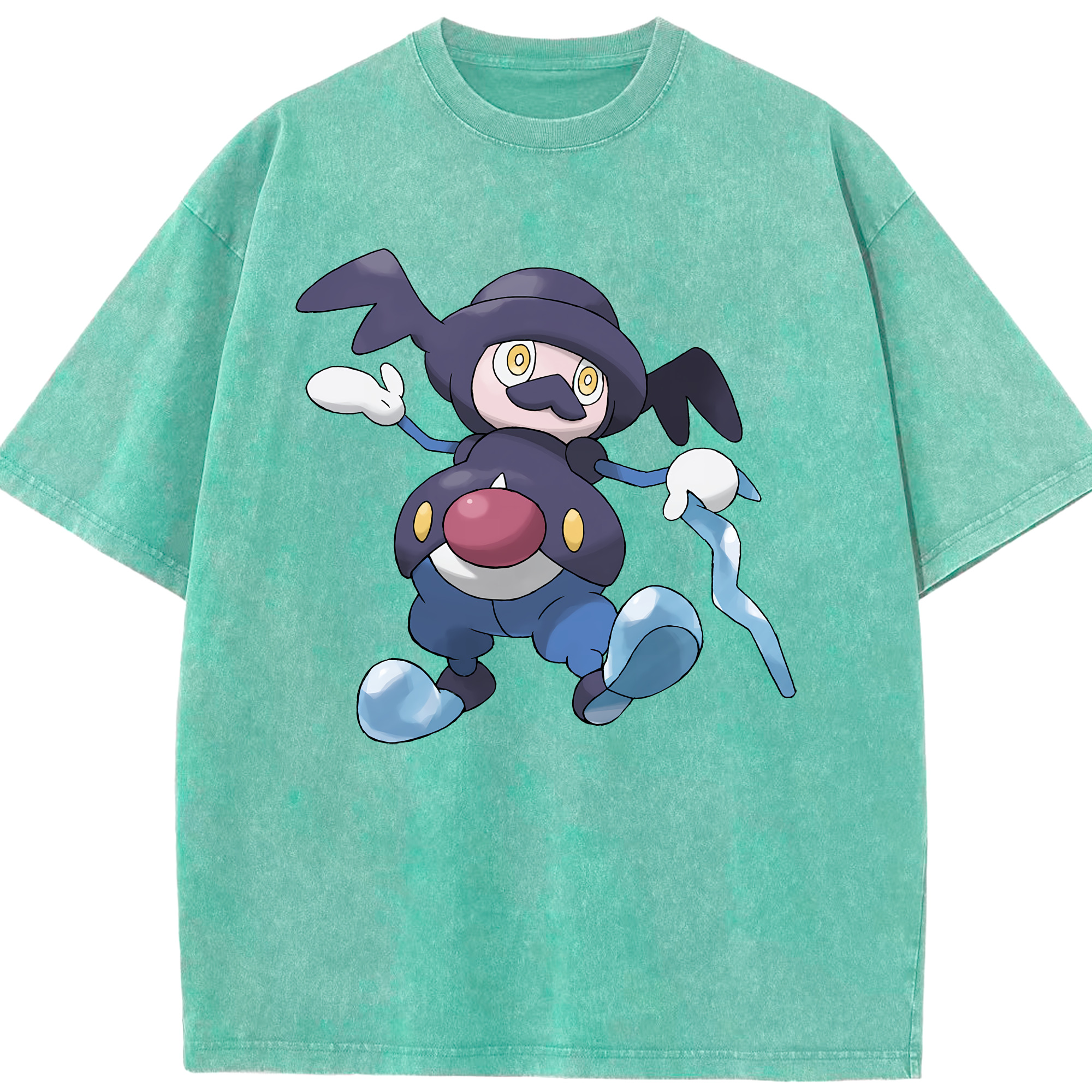 （画像用） ポケットモンスター Pokémon 綿100% ヴィンテージ風 半袖Tシャツ（フロントプリント）